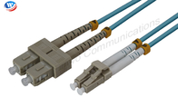 El remiendo de la fibra del solo modo de las telecomunicaciones lleva 50/125 ST al puente de la fibra del LC