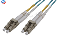 cordón OM3 UPC de los 10M Fiber Optic Patch al puente de la fibra con varios modos de funcionamiento del LC