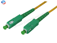 SC APC del cordón de remiendo de la fibra óptica de G657A 2m m LSZH a SC APC