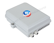 Caja de conexiones del cable de fribra óptica de los corazones de la caja 16 de CATV LAN Wall Mount Fiber Distribution
