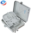 Caja de conexiones del cable de fribra óptica de los corazones de la caja 16 de CATV LAN Wall Mount Fiber Distribution