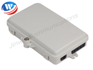 4 caja de distribución al aire libre blanca de la fibra óptica de la caja IP65 de la terminación de la fibra óptica de la base